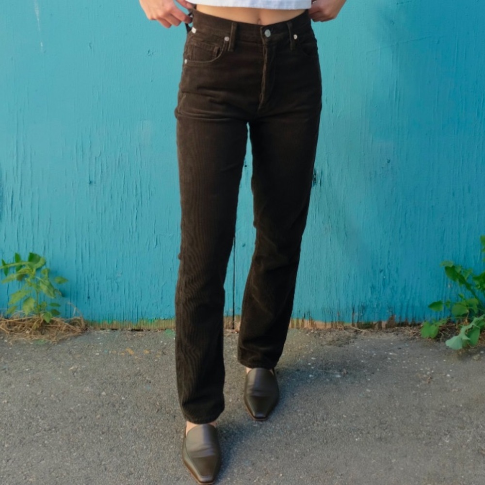 Citizens of Humanity Jolene High Rise Vintage Slim Button Fly Jeans Size 26